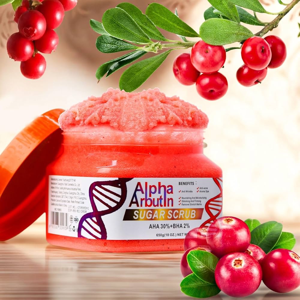 Dr. Meinaier Alpha Arbutin Sugar Scrub